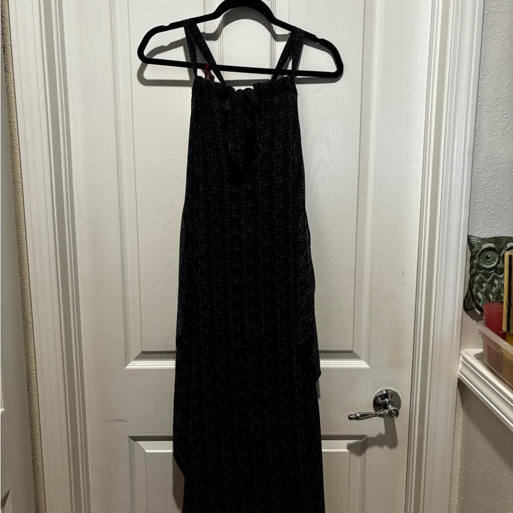 Chic Black Backless Dress